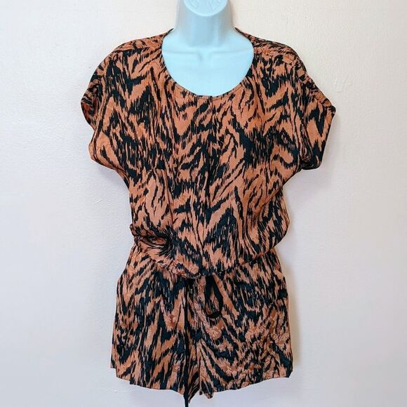 Juicy Couture black label silk viscose romper XS NWOT - Picture 1 of 11